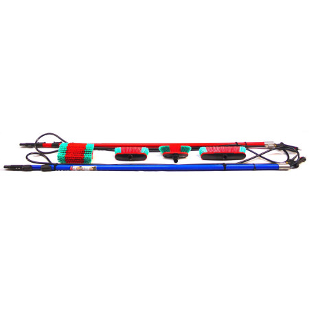 Lance télescopique 3x2m fibre Trioval